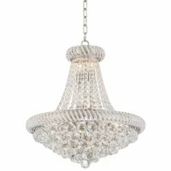 Possini Euro Diana 20" Wide Nickel Crystal Chandelier 9 Possini Euro Diana 20" Wide Nickel Crystal Chandelier -Lighting Sales Shop possini euro diana 20 inch wide nickel crystal chandelier 378m2