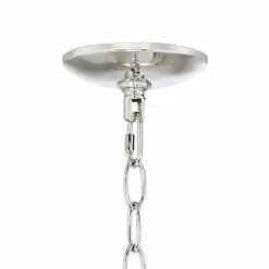 Possini Euro Ebbets 18" Wide Chrome Round Pendant Light -Lighting Sales Shop possini euro ebbets 18 inch wide chrome round pendant light 9h360views3
