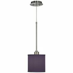 Possini Euro Eggplant Purple 7"Wide Mini Pendant Light 5 Possini Euro Eggplant Purple 7"Wide Mini Pendant Light -Lighting Sales Shop possini euro eggplant purple 7 inchwide mini pendant light 28c74