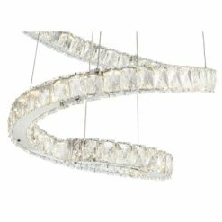 Possini Euro Ellyria 30 3/4" Twirling Crystal Modern LED Pendant Light -Lighting Sales Shop possini euro ellyria 30 and three quarter inch twirling crystal modern led pendant light 64x09views2