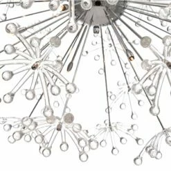 Possini Euro Felicity 25 1/2" Wide Modern Chrome Flower Light Pendant -Lighting Sales Shop possini euro felicity 25 and one half inch wide modern chrome flower light pendant 2t049views1