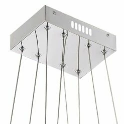 Possini Euro Glenna 23 3/4" Wide Chrome 2-Ring LED Pendant Light -Lighting Sales Shop possini euro glenna 23 and three quarter inch wide chrome 2 ring led pendant light 64x10views2