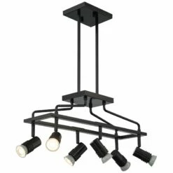 Possini Euro James 23 3/4" Wide Gloss Black 6-Light Island Chandelier -Lighting Sales Shop possini euro james 23 and three quarter inch wide gloss black 6 light island chandelier 562v0views4