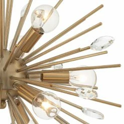 Possini Euro Janae 18" Wide Antique Gold Sputnik Pendant Light 11 Possini Euro Janae 18" Wide Antique Gold Sputnik Pendant Light -Lighting Sales Shop possini euro janae 18 inch wide antique gold sputnik pendant light 46f80views1