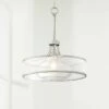 Possini Euro Layne 19 1/4" Wide Brushed Nickel Pendant Light -Lighting Sales Shop possini euro layne 19 and one quarter inch wide brushed nickel pendant light 40t55cropped