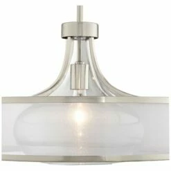 Possini Euro Layne 19 1/4" Wide Brushed Nickel Pendant Light 11 Possini Euro Layne 19 1/4" Wide Brushed Nickel Pendant Light -Lighting Sales Shop possini euro layne 19 and one quarter inch wide brushed nickel pendant light 40t55views2