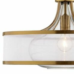 Possini Euro Layne 19" Wide Warm Antique Gold Pendant Light 11 Possini Euro Layne 19" Wide Warm Antique Gold Pendant Light -Lighting Sales Shop possini euro layne 19 inch wide warm antique gold pendant light 23n44views1