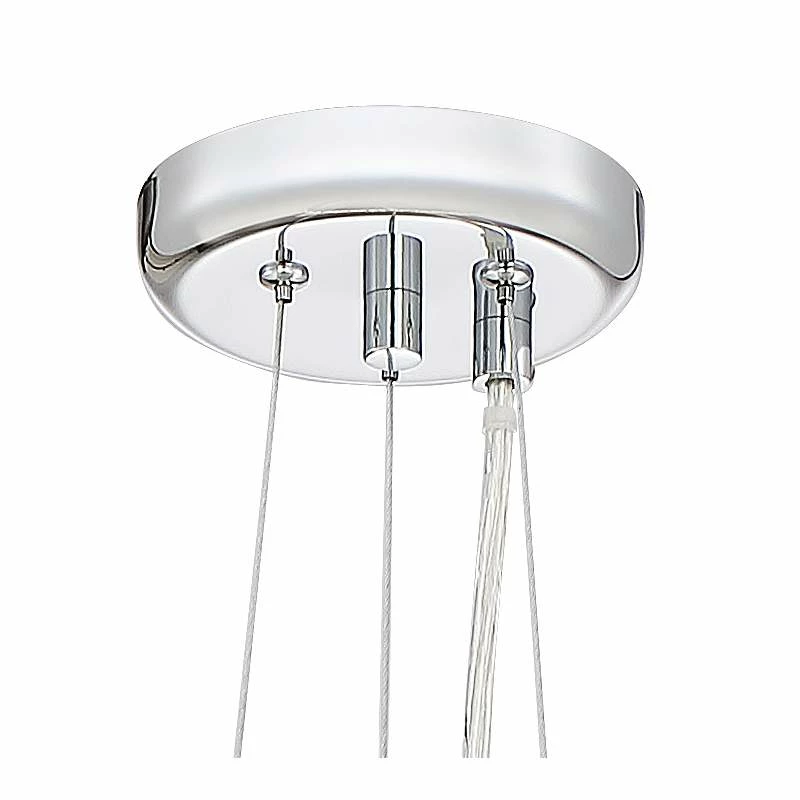 Possini Euro Mirabell 16" Wide Crystal LED Modern Drum Pendant 6 Possini Euro Mirabell 16" Wide Crystal LED Modern Drum Pendant - Image 4