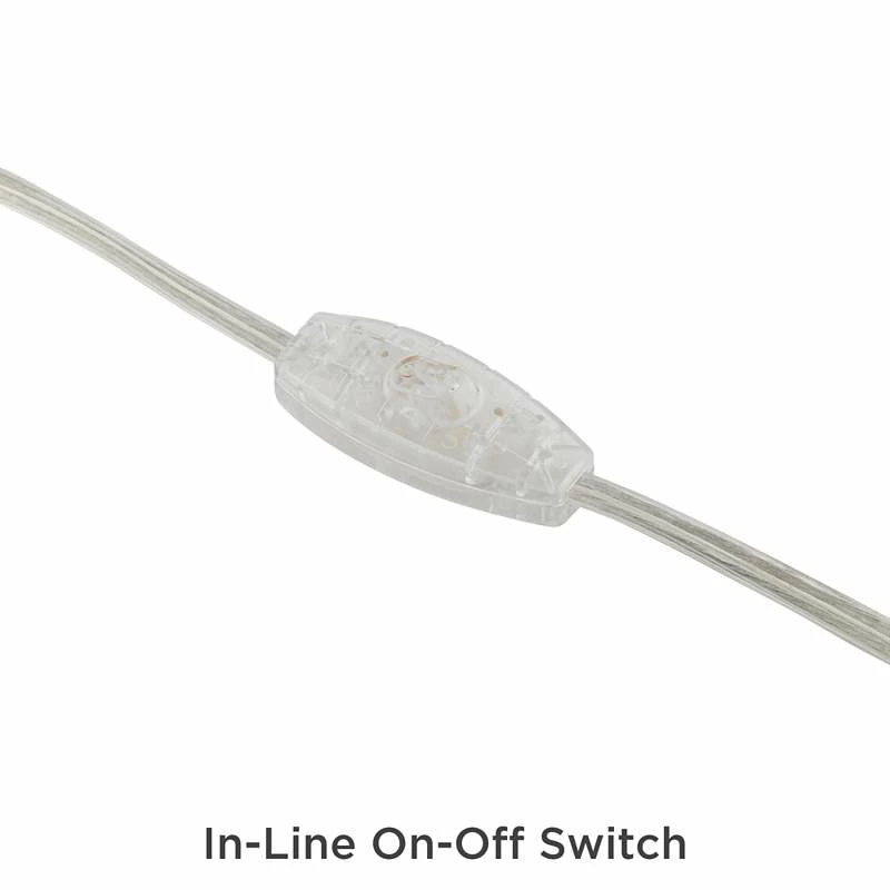 Possini Euro Nickel Plug-In Hanging Swag Chandelier With Edison LED Bulb 7 Possini Euro Nickel Plug-In Hanging Swag Chandelier With Edison LED Bulb - Image 5