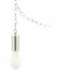 Possini Euro Nickel Plug-In Swag Chandelier With Milky ST21 LED Bulb -Lighting Sales Shop possini euro nickel plug in swag chandelier with milky st21 led bulb 85a23