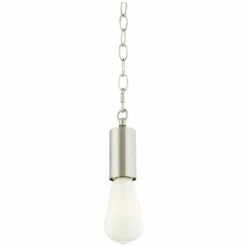 Possini Euro Nickel Plug-In Swag Chandelier With Milky ST21 LED Bulb -Lighting Sales Shop possini euro nickel plug in swag chandelier with milky st21 led bulb 85a23views6