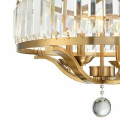 Possini Euro Prava 21 1/2" Wide Brass 4-Light Crystal Chandelier 10 Possini Euro Prava 21 1/2" Wide Brass 4-Light Crystal Chandelier -Lighting Sales Shop possini euro prava 21 and one half inch wide brass 4 light crystal chandelier 71d34views1