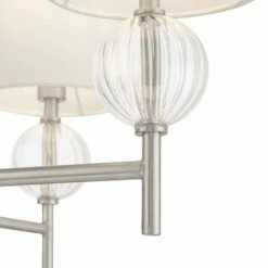 Possini Euro Sariac 24 3/4" Wide Brushed Nickel 5-Light Chandelier 11 Possini Euro Sariac 24 3/4" Wide Brushed Nickel 5-Light Chandelier -Lighting Sales Shop possini euro sariac 24 and three quarter inch wide brushed nickel 5 light chandelier 663n1views2