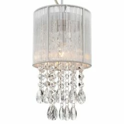 Possini Euro Silver Line 6"W Chrome And Crystal Mini Pendant 9 Possini Euro Silver Line 6"W Chrome And Crystal Mini Pendant -Lighting Sales Shop possini euro silver line 6 inchw chrome and crystal mini pendant 8g480views1