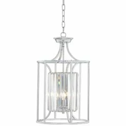 Possini Euro Soraya 13 3/4" Wide Chrome And Crystal Pendant Light -Lighting Sales Shop possini euro soraya 13 and three quarter inch wide chrome and crystal pendant light 31n09