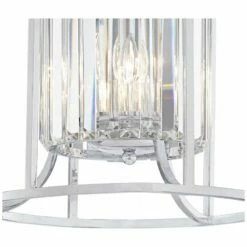 Possini Euro Soraya 13 3/4" Wide Chrome And Crystal Pendant Light -Lighting Sales Shop possini euro soraya 13 and three quarter inch wide chrome and crystal pendant light 31n09views1