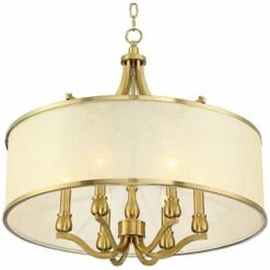 Possini Euro Sydney 25" Wide Warm Antique Gold Pendant Light -Lighting Sales Shop possini euro sydney 25 inch wide warm antique gold pendant light 45c33views1