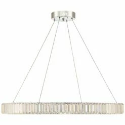 Possini Euro Vesta 35 1/2" Wide Chrome LED Ring Pendant Chandelier -Lighting Sales Shop possini euro vesta 35 and one half inch wide chrome led ring pendant chandelier 35c50views3