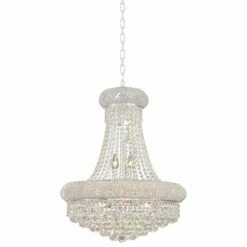 Primo 20" Wide Chrome Crystal Chandelier -Lighting Sales Shop primo 20 inch wide chrome crystal chandelier 1k024views1