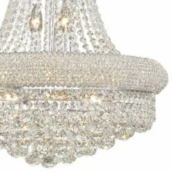 Primo 20" Wide Chrome Crystal Chandelier -Lighting Sales Shop primo 20 inch wide chrome crystal chandelier 1k024views2
