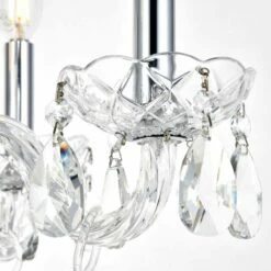 Princeton 17" Wide Chrome And Crystal 4-Light Chandelier 11 Princeton 17" Wide Chrome And Crystal 4-Light Chandelier -Lighting Sales Shop princeton 17 inch wide chrome and crystal 4 light chandelier 66d14views2