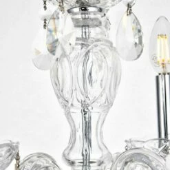 Princeton 17" Wide Chrome And Crystal 4-Light Chandelier 12 Princeton 17" Wide Chrome And Crystal 4-Light Chandelier -Lighting Sales Shop princeton 17 inch wide chrome and crystal 4 light chandelier 66d14views3