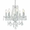 Princeton 20" Wide Chrome And Crystal 8-Light Chandelier 1 Princeton 20" Wide Chrome And Crystal 8-Light Chandelier -Lighting Sales Shop princeton 20 inch wide chrome and crystal 8 light chandelier 66d15