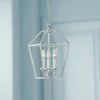 Quoizel Aviary 9 1/2"W Nickel 3-Light Steel Cage Chandelier -Lighting Sales Shop quoizel aviary 9 and one half inchw nickel 3 light steel cage chandelier 20g54cropped