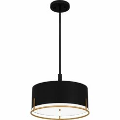 Quoizel Chalfont 15" Wide 3-Light Matte Black Modern Pendant -Lighting Sales Shop quoizel chalfont 15 inch wide 3 light matte black modern pendant 882r2views3