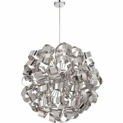 Quoizel Ribbons 31" Wide Polished Chrome Pendant 7 Quoizel Ribbons 31" Wide Polished Chrome Pendant -Lighting Sales Shop quoizel ribbons 31 inch wide polished chrome pendant 7t370views1