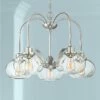 Quoizel Trilogy 26" Wide Brushed Nickel 5-Light Chandelier