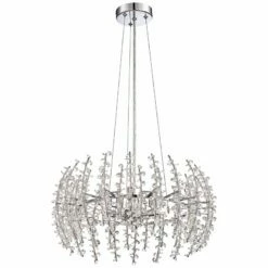 Quoizel Valla 20" Wide Polished Chrome Pendant 11 Quoizel Valla 20" Wide Polished Chrome Pendant -Lighting Sales Shop quoizel valla 20 inch wide polished chrome pendant 6n120views3