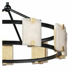 Maxim Radiant 26 3/4" Wide Black And Gold Leaf LED Pendant Light 7 Maxim Radiant 26 3/4" Wide Black And Gold Leaf LED Pendant Light -Lighting Sales Shop radiant 26 and three quarter inch wide black and gold leaf led pendant light 67p18views1