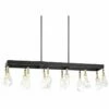 Rare Elements 20 1/2"W Sand Coal 12-Light LED Island Pendant -Lighting Sales Shop rare elements 20 and one half inchw sand coal 12 light led island pendant 92d50
