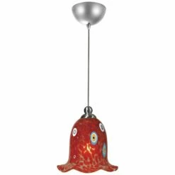 Red Spot Confetti 4 3/4" Wide Steel Low Voltage Mini Pendant -Lighting Sales Shop red spot confetti 4 and three quarter inch wide steel low voltage mini pendant 69y49views2