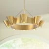 Reeve 37 1/2" Wide Vintage Gold Leaf 8-Light Chandelier -Lighting Sales Shop reeve 37 and one half inch wide vintage gold leaf 8 light chandelier 355e0cropped