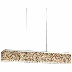 Refrax 36 1/2" Wide Crystal LED Kitchen Island Light Pendant -Lighting Sales Shop refrax 36 and one half inch wide crystal led kitchen island light pendant 21m23
