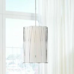 Regal Terrace 14 1/4"W Polished Nickel LED Pendant Light