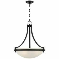 Regency Hill 20" Wide Black Marbleized Glass Bowl Pendant Light -Lighting Sales Shop regency hill 20 inch wide black marbleized glass bowl pendant light 86n57views4