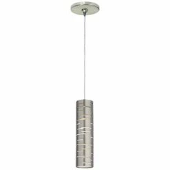 Revel 2 1/2" Wide Satin Nickel Freejack Mini Pendant Light