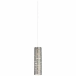 Revel 2 1/2" Wide Satin Nickel Freejack Mini Pendant