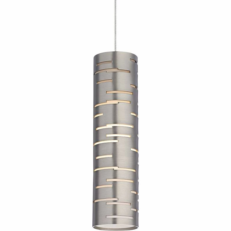 Revel 2 1/2" Wide Satin Nickel Freejack Mini Pendant 4 Revel 2 1/2" Wide Satin Nickel Freejack Mini Pendant - Image 2