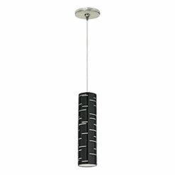 Revel 2 3/4" Wide Gloss Black Freejack Mini Pendant Light