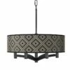 Rhythm Ava 6-Light Black Pendant Chandelier -Lighting Sales Shop rhythm ava 6 light black pendant chandelier 667v7