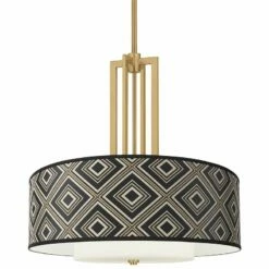 Rhythm Carey 24" Gold 4-Light Chandelier