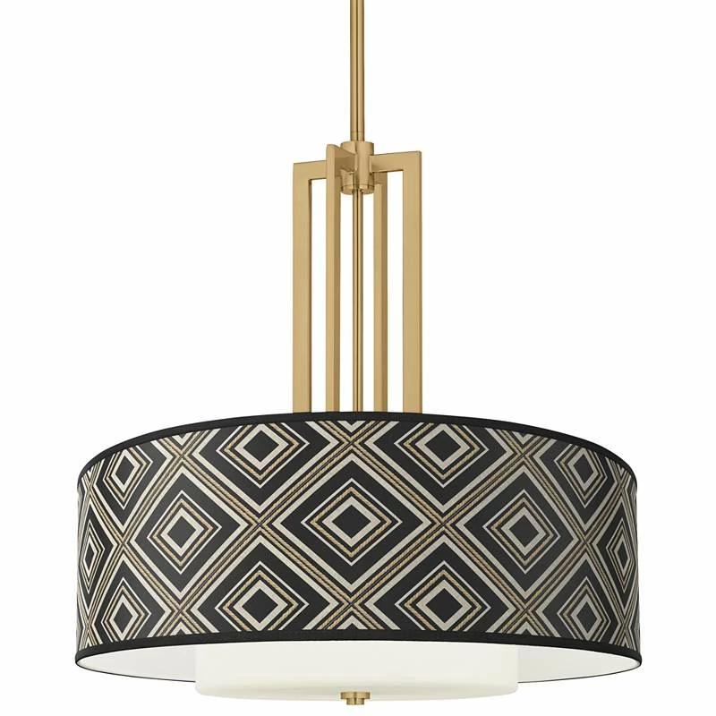Rhythm Carey 24" Gold 4-Light Chandelier 3 Rhythm Carey 24" Gold 4-Light Chandelier