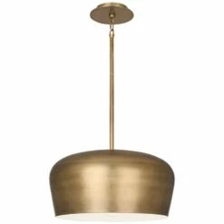 Rico Espinet Bumper 18 1/2" Wide Warm Brass Pendant Light 7 Rico Espinet Bumper 18 1/2" Wide Warm Brass Pendant Light -Lighting Sales Shop rico espinet bumper 18 and one half inch wide warm brass pendant light 66y82