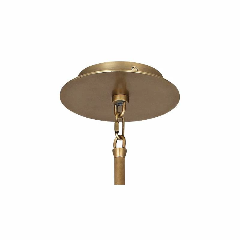 Rico Espinet Bumper 18 1/2" Wide Warm Brass Pendant Light 5 Rico Espinet Bumper 18 1/2" Wide Warm Brass Pendant Light - Image 3