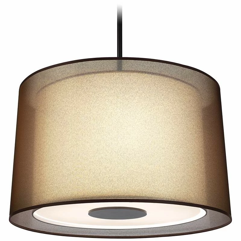 Robert Abbey 29" Wide Saturina Bronze Pendant Chandelier 4 Robert Abbey 29" Wide Saturina Bronze Pendant Chandelier - Image 2