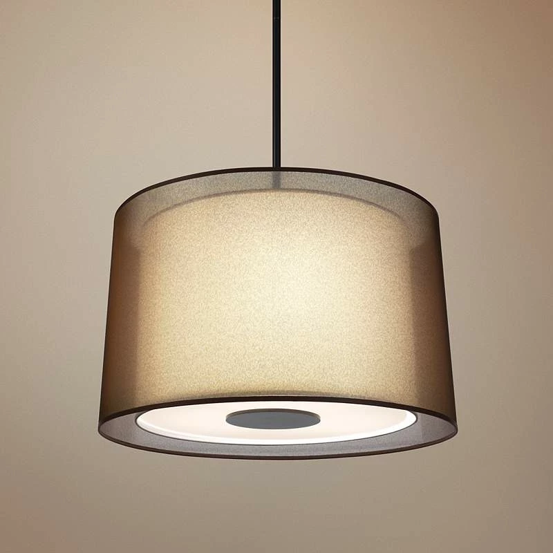 Robert Abbey 29" Wide Saturina Bronze Pendant Chandelier 3 Robert Abbey 29" Wide Saturina Bronze Pendant Chandelier